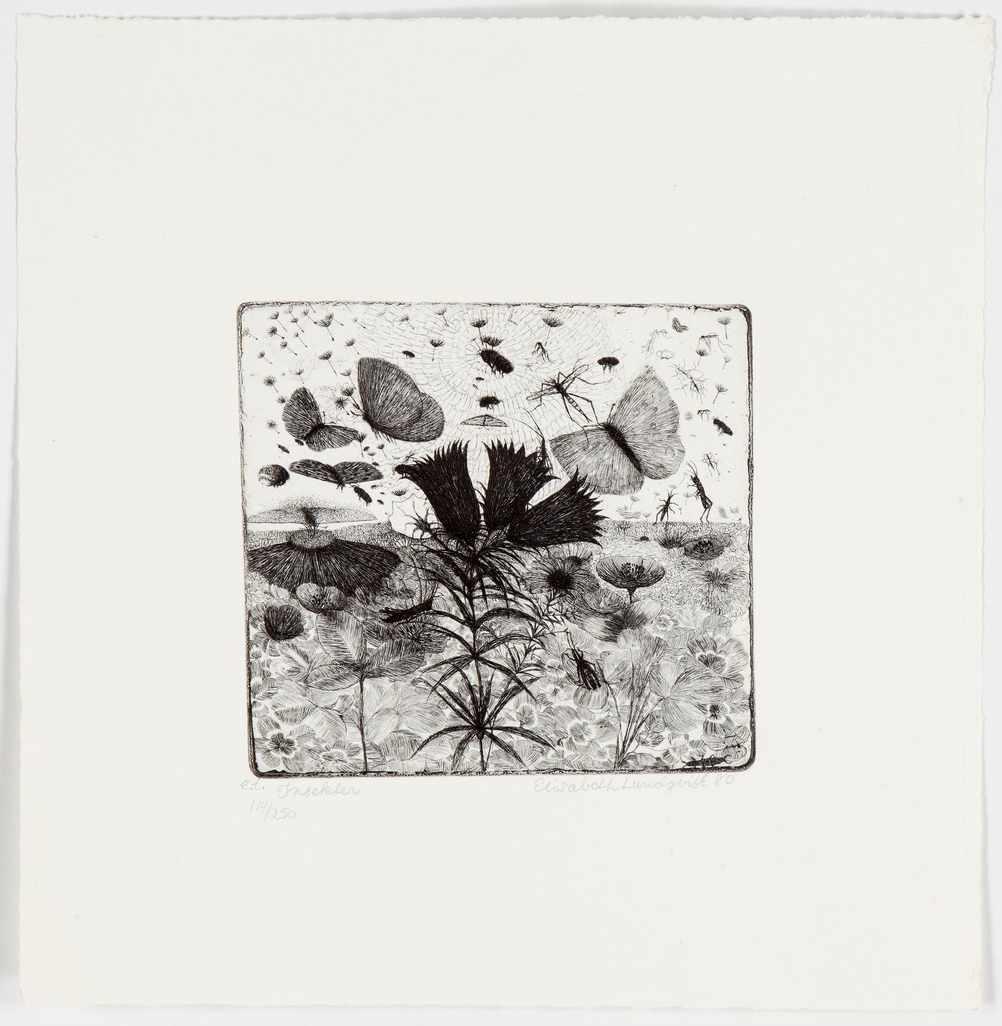 GRAFISKA SÄLLSKAPET, årsmappar, 6 st.