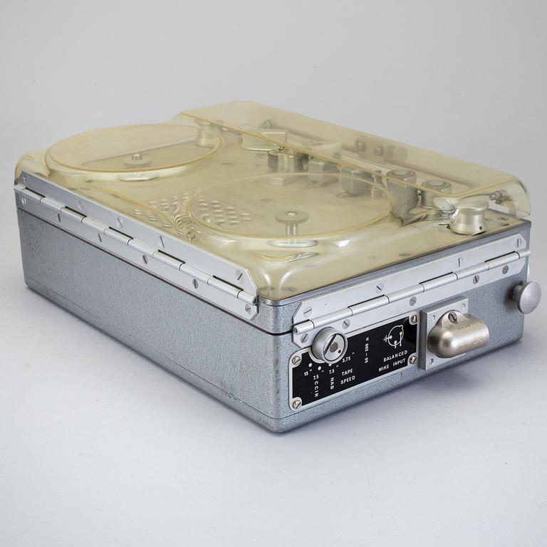 RULLBANDSPELARE, Nagra III, Stefan Kudelski, Schweiz, 1950/60-tal.