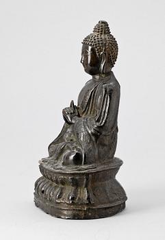 BUDDHA, brons, sydöstra Indien.