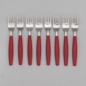 Bertel Gardberg, a 26-piece set of 'Red Lion' cutlery, Hackman. Model designed in 1958.