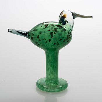 Oiva Toikka, A glass bird. Signed O Toikka Nuutajärvi SSKK 2012, 145/300.