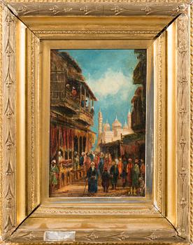 WILLIAM JAMES MULLER, oil on panel, signed and dated -43.