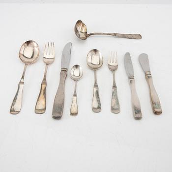 Cutlery silver 86 pcs "Uppsala" MGAB 1959-1964, 1988.