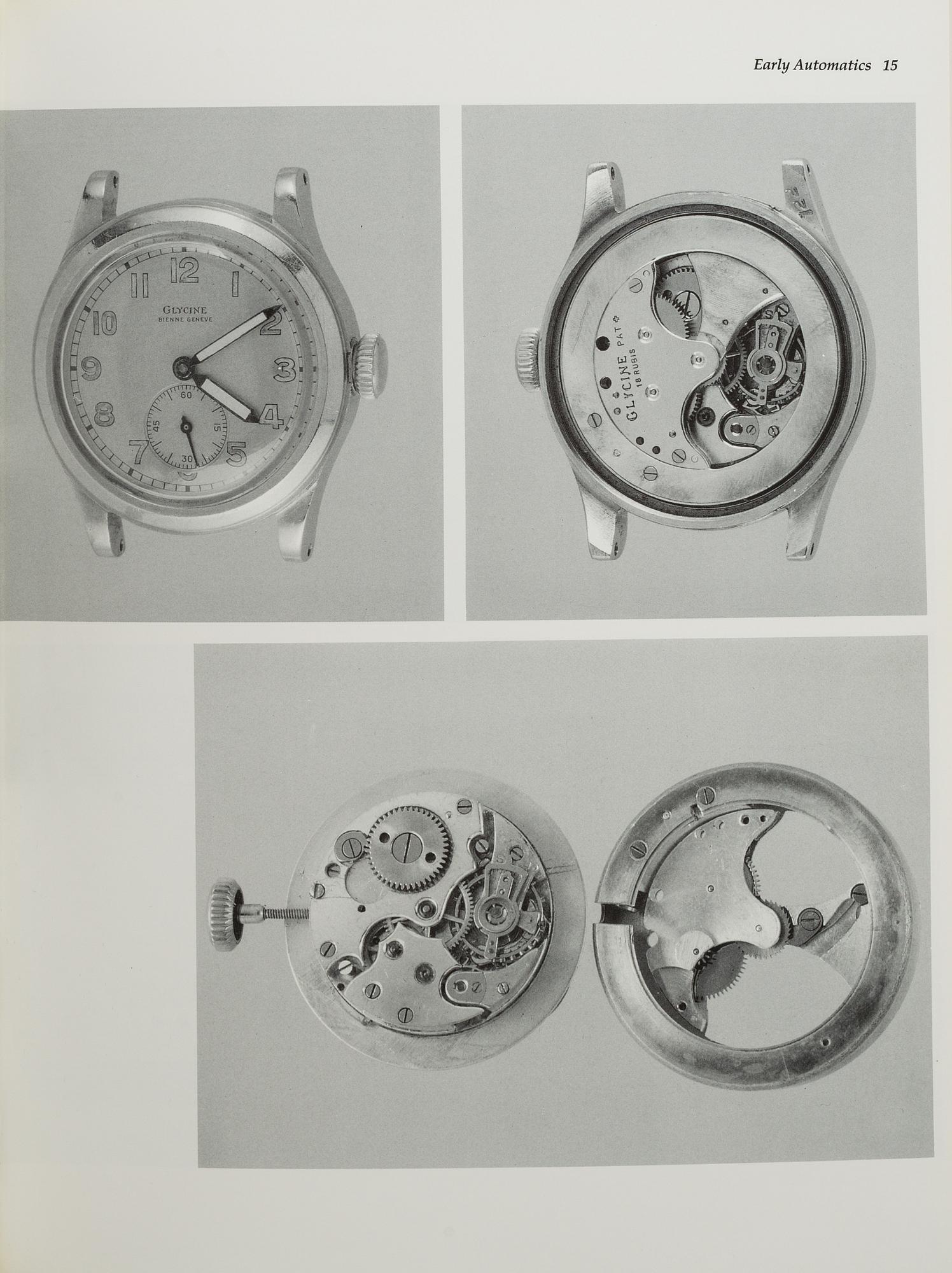 A lot of 4 books regarding watches.