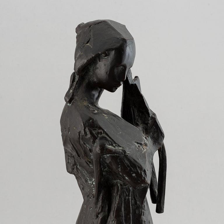 Jan Hána, after. Sculpture. Signed. Bronze. Height 52 cm (including base).