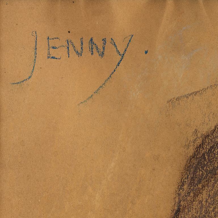 Carl Larsson, "Jenny", assumed preparatory study for "Lovisa Ulrika och Carl Gustav Tessin" (one of the murals in the Nationalmuseum).