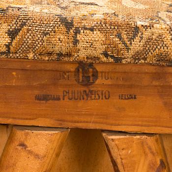 Carl Gustaf Hiort af Ornäs, A mid 1940s 'Siesta' armchair for Hiort Tuote Puunveisto, Finland.