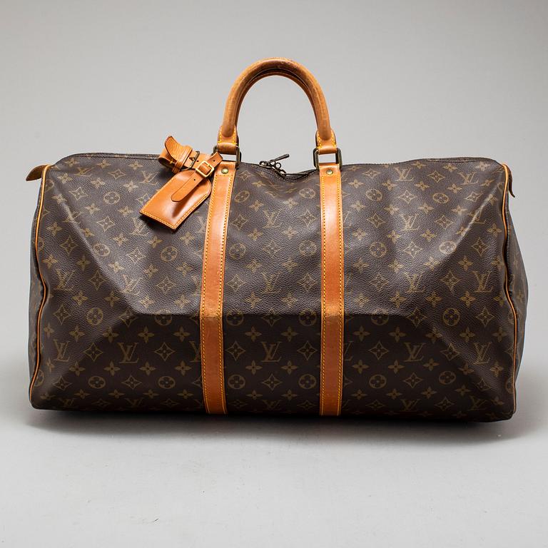 LOUIS VUITTON, weekendbag "Keepall 55".