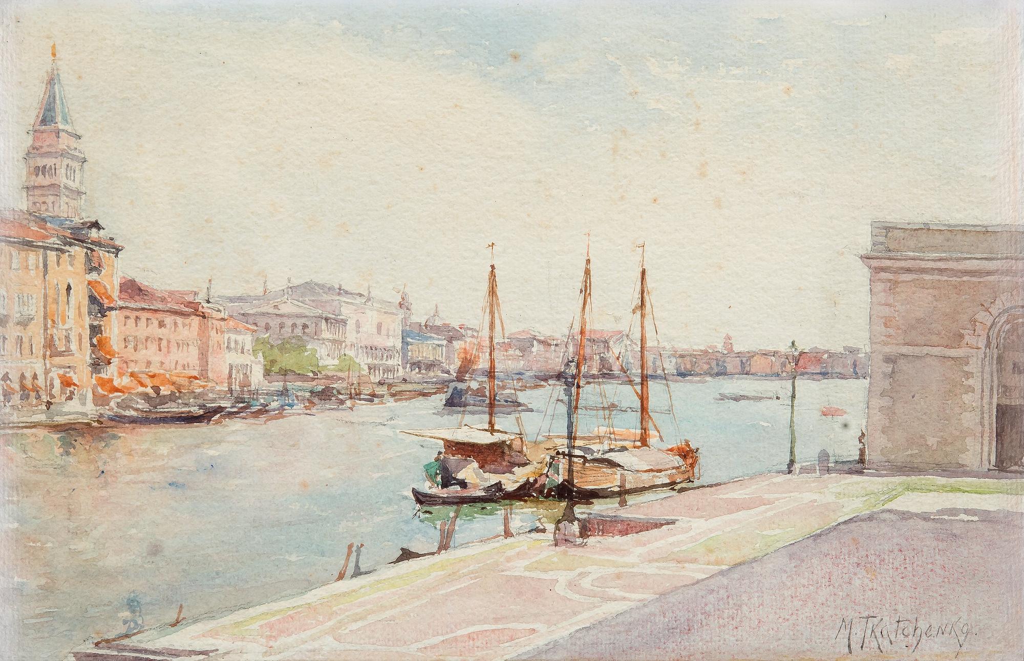 Michail Stepanovich Tkatchenko, GRAND CANAL, VENICE.