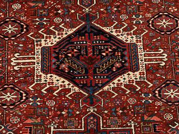 A rug, semi-antique Karadja, ca 196 x 150 cm.