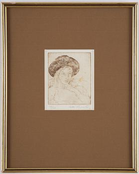 Lotte Laserstein, Portrait of Agneta Runqvist.