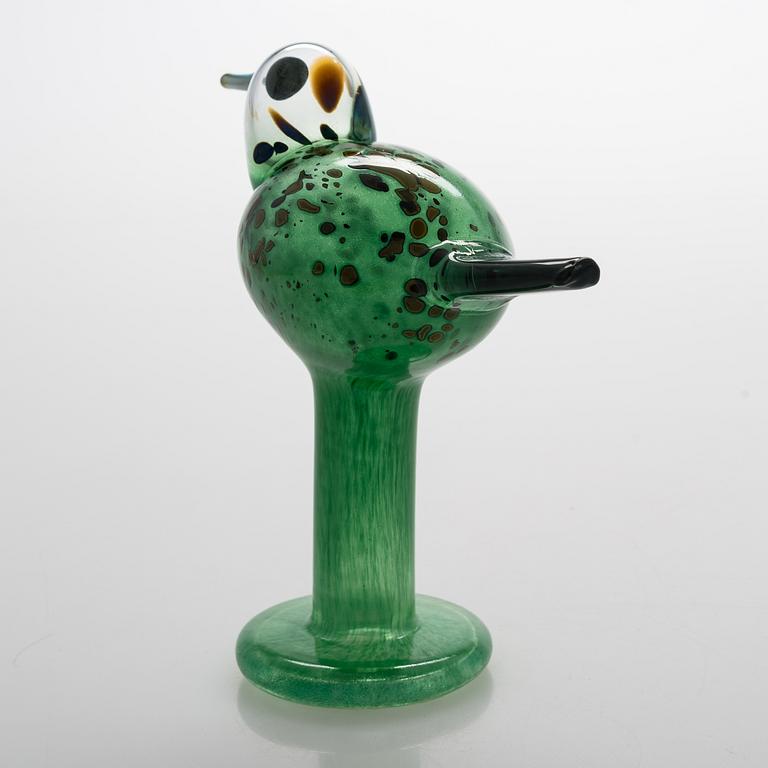 Oiva Toikka, A glass bird. Signed O Toikka Nuutajärvi SSKK 2012, 145/300.