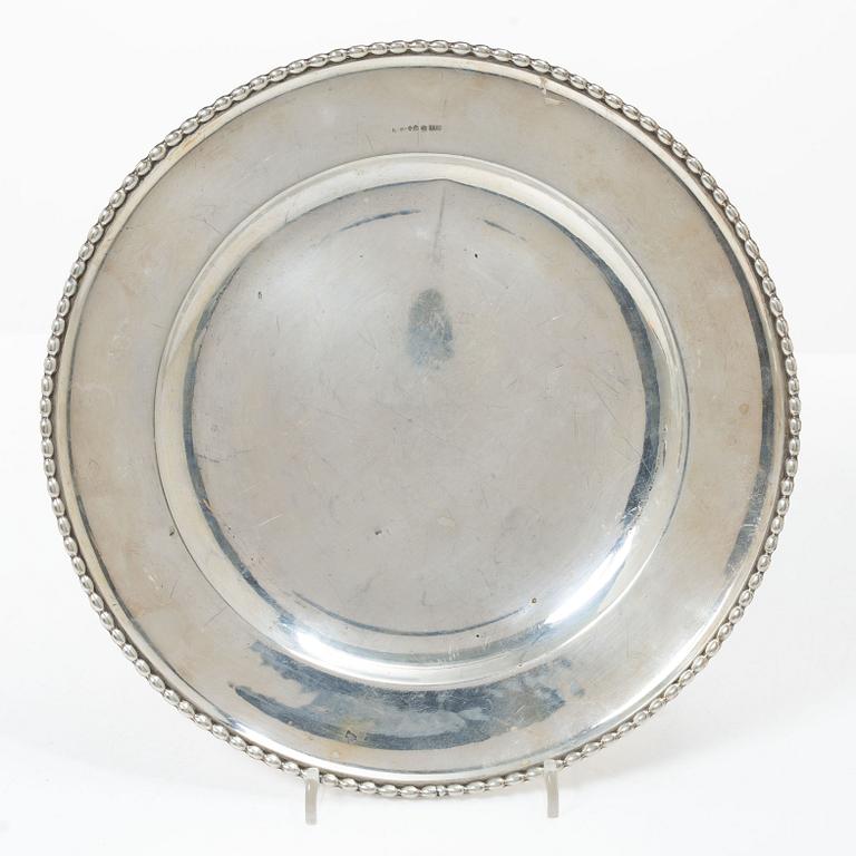Dish, silver, GF Hallengren, Malmö 1928.