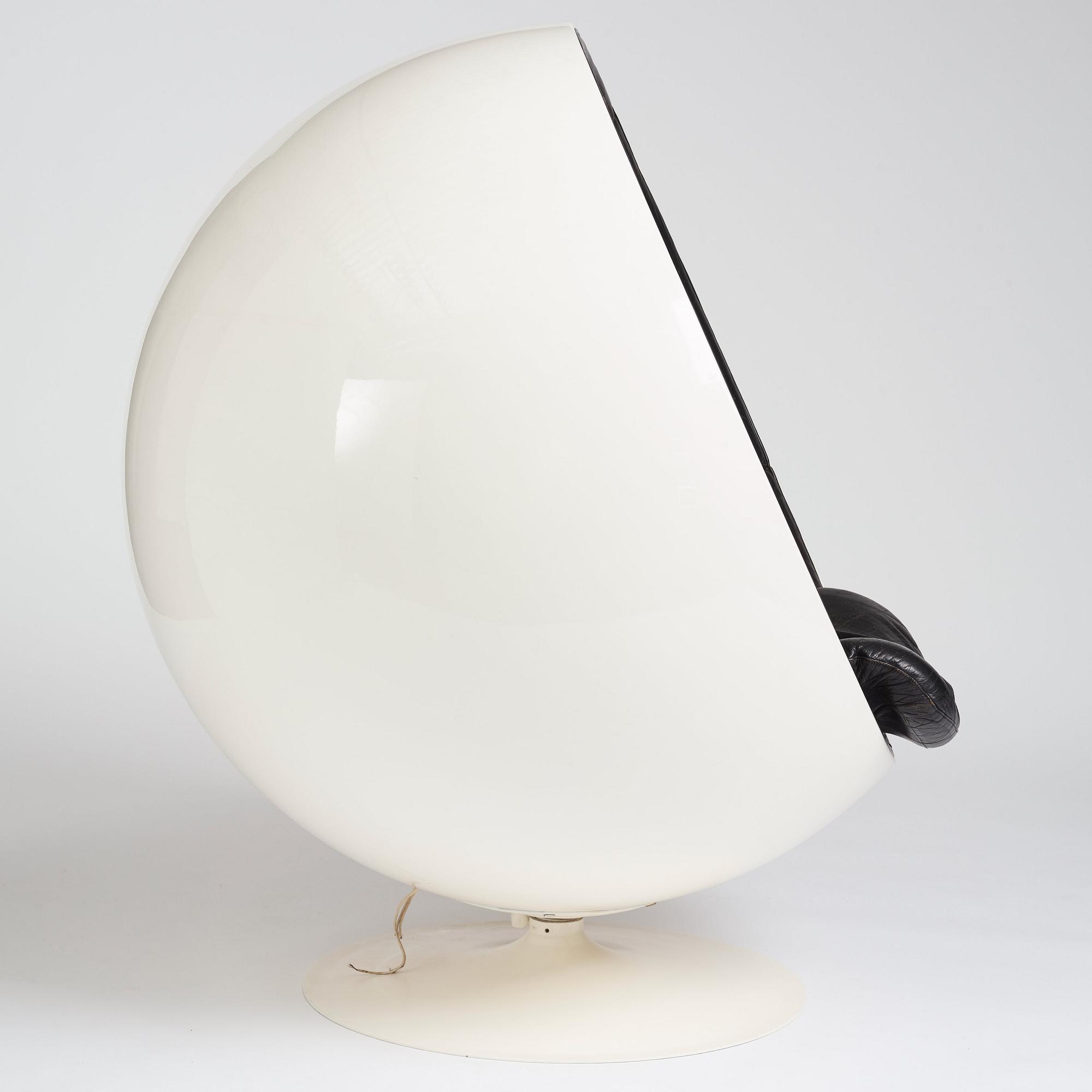 Eero Aarnio, a 'Ball chair', Asko International, 1960-70s.