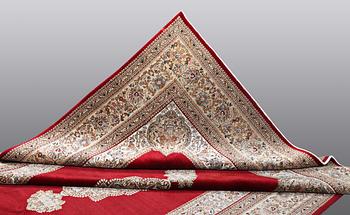 A CARPET, Old Kerman, ca 340 x 240 cm.