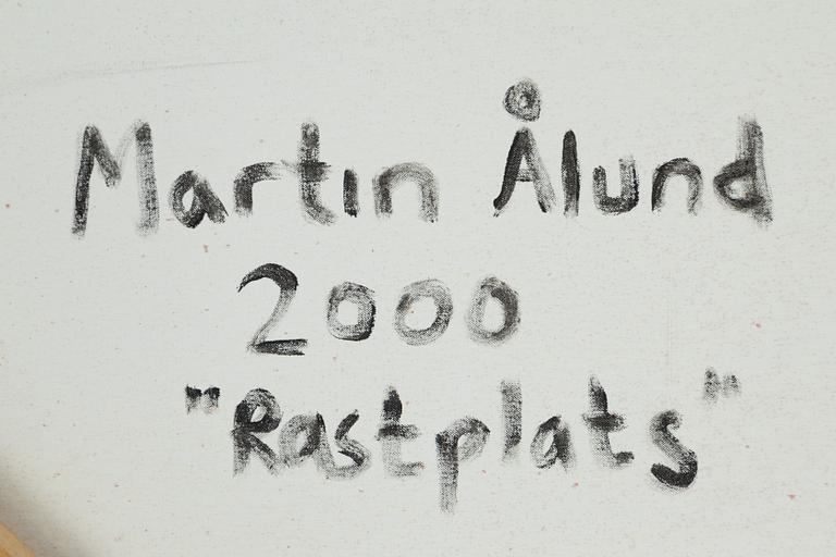Martin Ålund, oil on canvas, signed and dated 2000 verso.