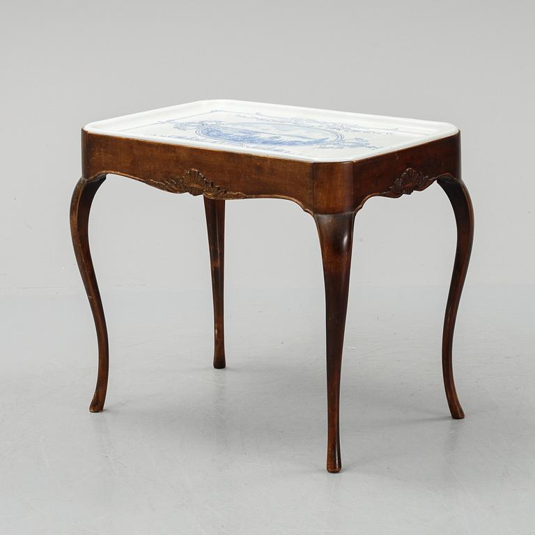 Teatable, signed John Sjöstrand 1930.