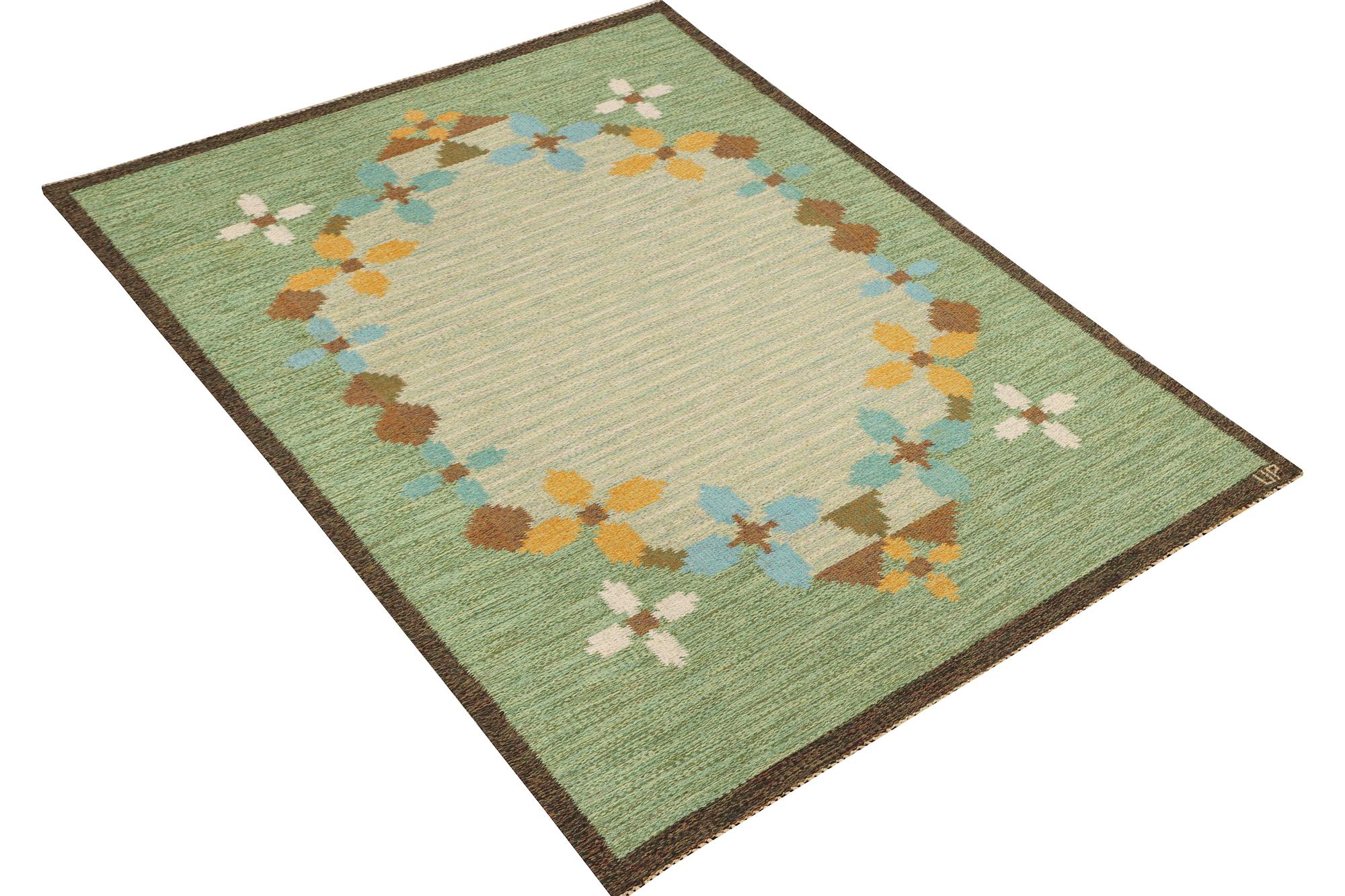 Ulla Parkdal, a flat weave rug c. 197 x 140 cm.