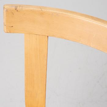 Alvar Aalto, Four model 68 chairs, Artek, Finland.