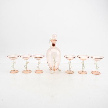 Frits Lampl and Joseph Berger liqueur service 7 dlr Bimini werkstätte 1920s/30s.