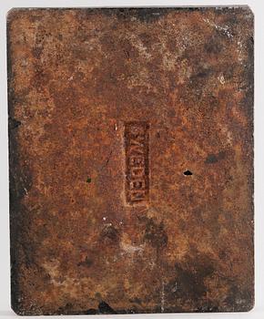 RELIEF, gjutjärn, Anna, Petrus, Näfveqvarns Bruk.