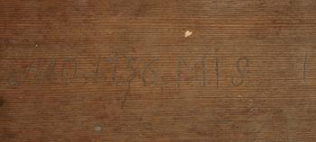 BOCKBORD, märkt 1756.