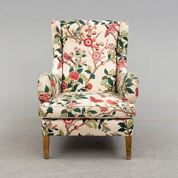 A second half of the 20th century 'Oskar' easy chair by Carl Malmsten.