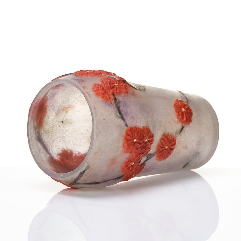 Gabriel Argy-Rousseau, a 'Prunus' pâte de verre vase, France 1920s.