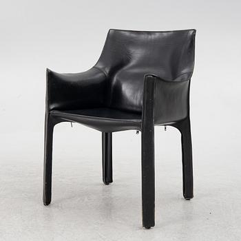 Mario Bellini, karmstol, "413 CAB", Cassina, Italien.