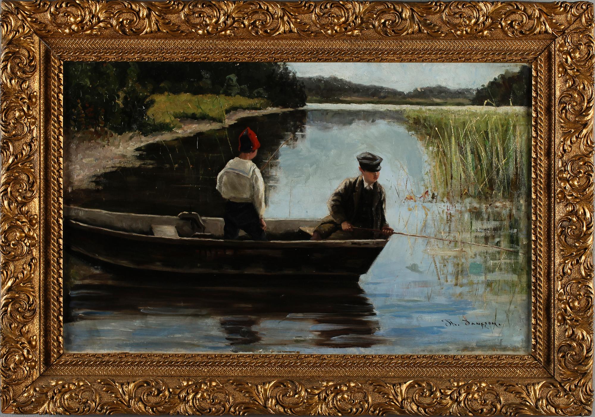 THERESE JANSSON, olja på duk, signerad.