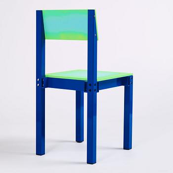 Fredrik Paulsen, a unique chair, "Chair One, Disa", JOY, 2024.