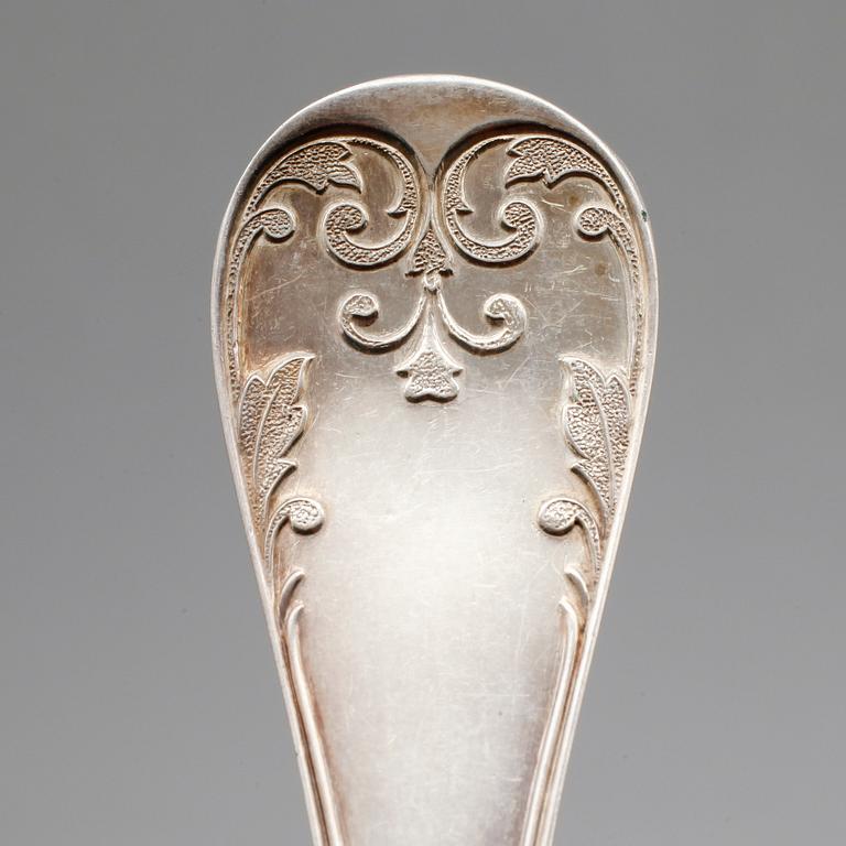 BESTICKSERVIS, 80 delar, nysilver, "Franska Liljan", 1900-tal.