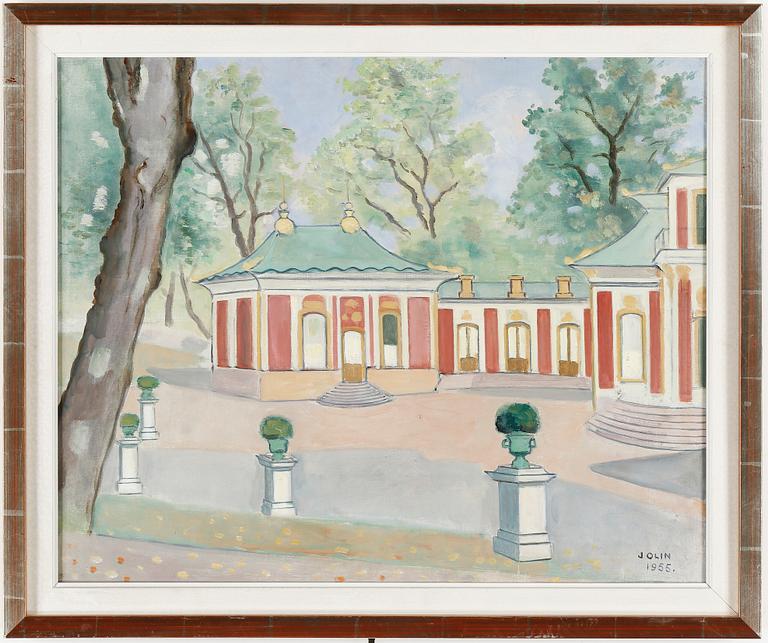 EINAR JOLIN, olja på duk, sign och dat 1955.