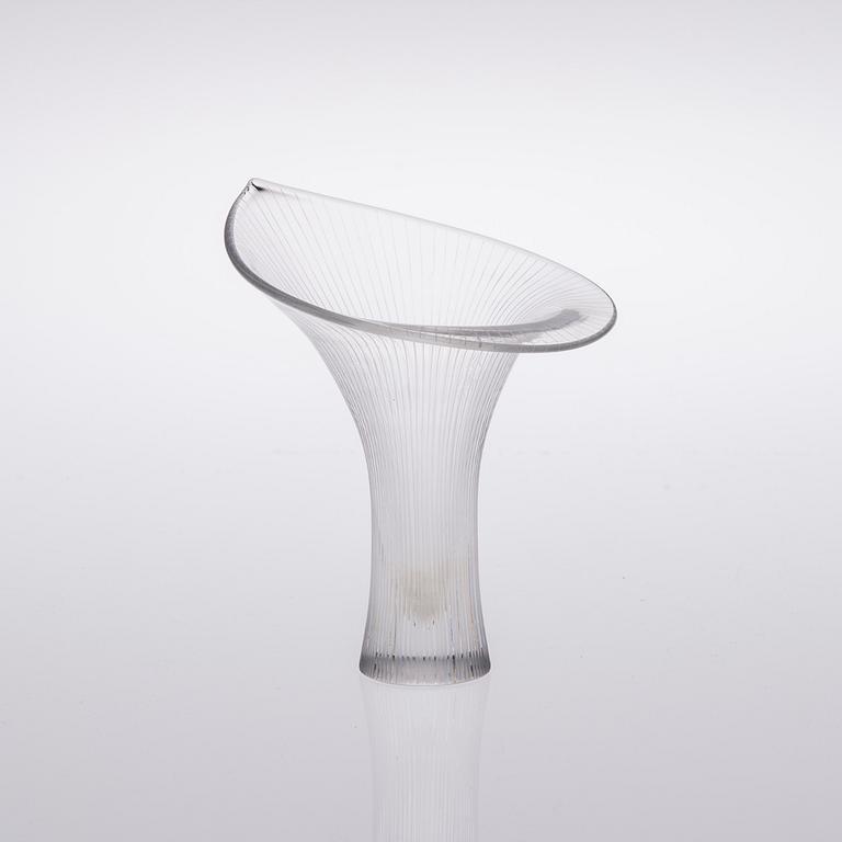TAPIO WIRKKALA, MALJAKKO, glas, "Kantarelli", signerad Tapio Wirkkala Iittala.