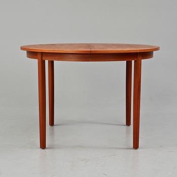 MATBORD samt STOLAR, 4 st, 1900-talets mitt.