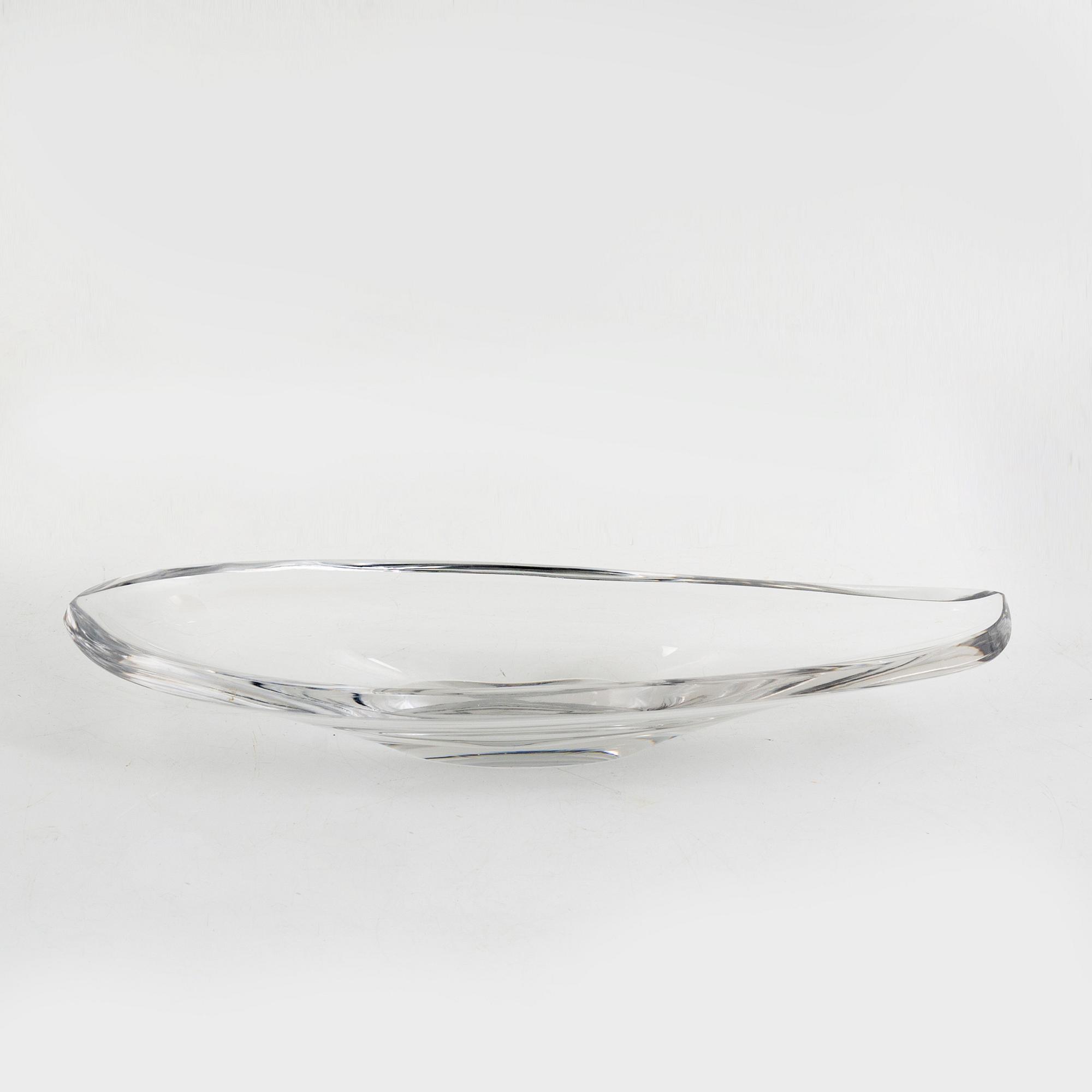 Vicke Lindstrand, a glass bowl, Kosta.