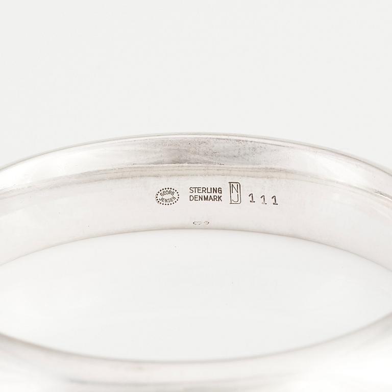 Nanna Ditzel, armband (armring), Georg Jensen, Köpenhamn efter 1945, sterling, design nr 111.