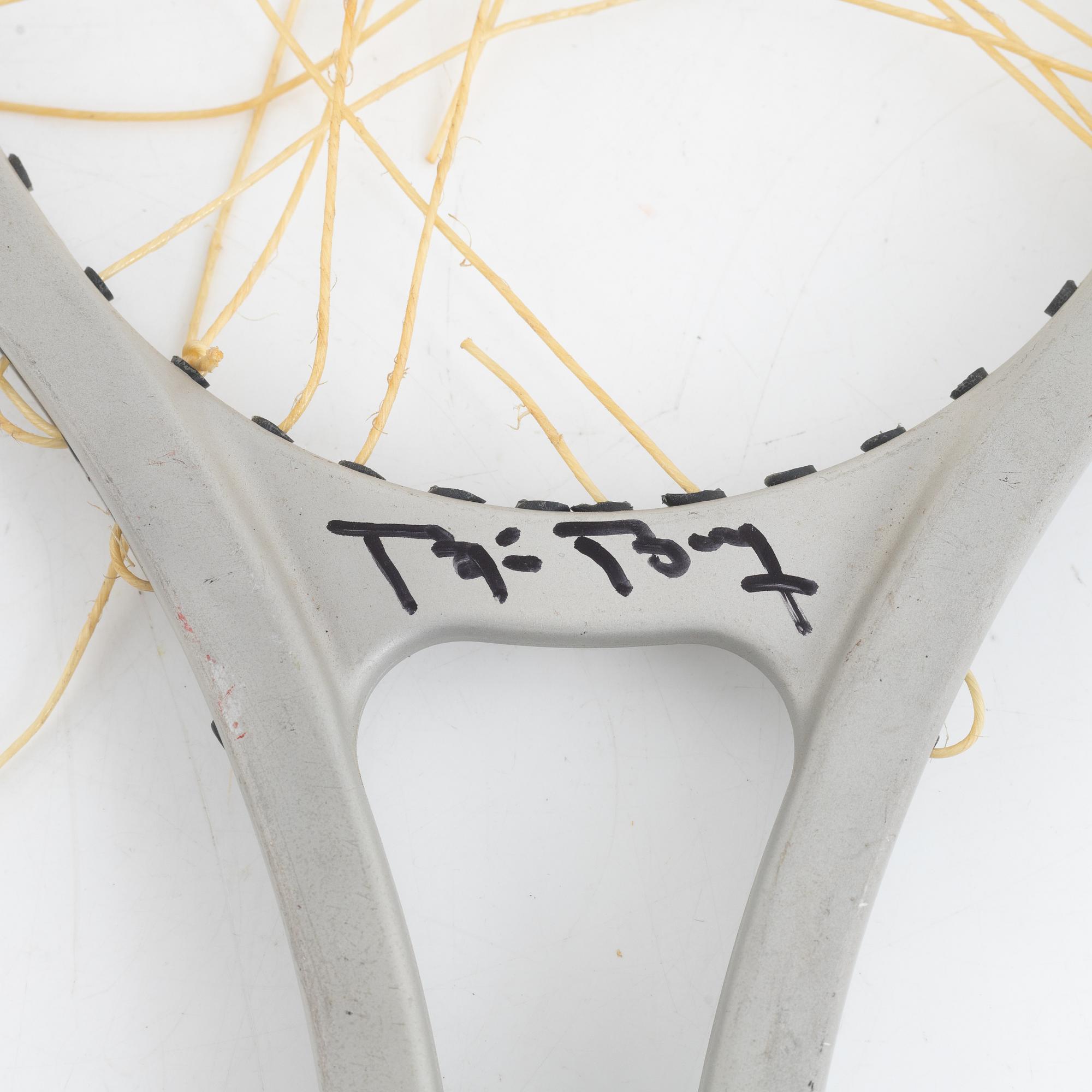 Tennisracket, Donnay. Signerad Björn Borg på ramen. Speciellt framtaget Borg Steel.