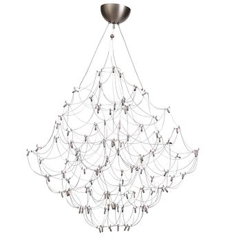 Jan Pauwels, a chandelier, modell "Q2 Hangin lamp", Baxter, Italy, post 2009.