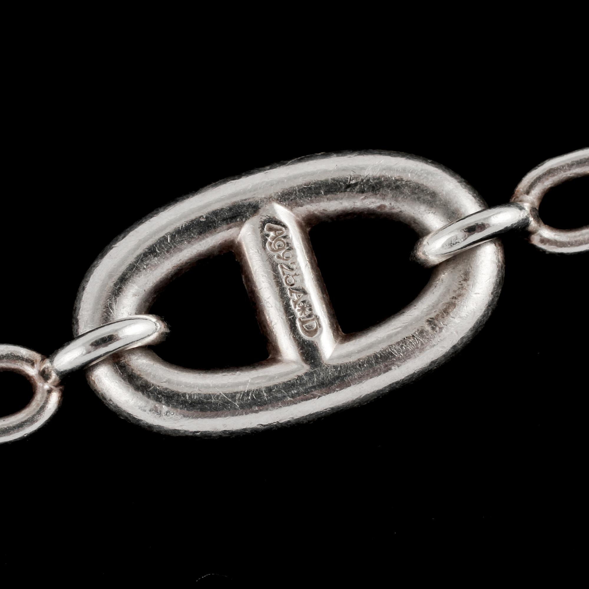 ARMBAND, sterlingsilver,"Farandole",  Hermès, 1900-talets andra hälft. Vikt 27 g.