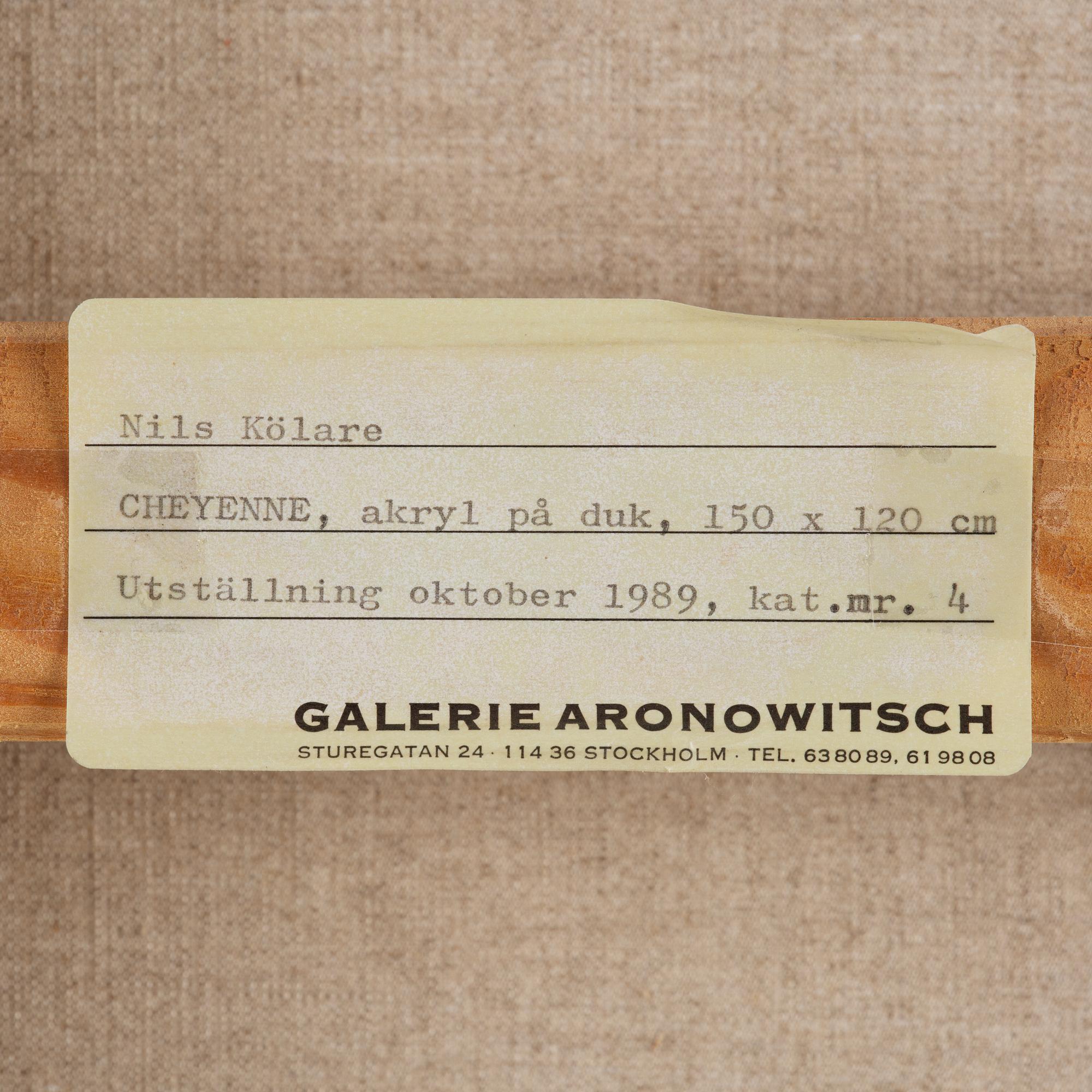 Nils Kölare, "Cheyenne".