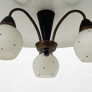 A ceiling light, ca 1950-60's.