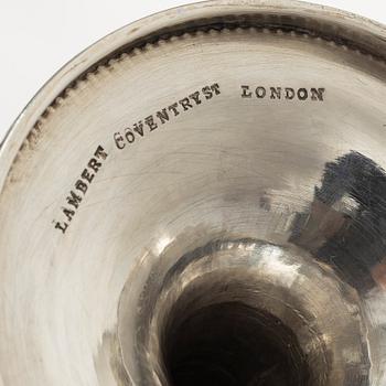 A British silver prize cup, mark of William Stocker, London, 1861.