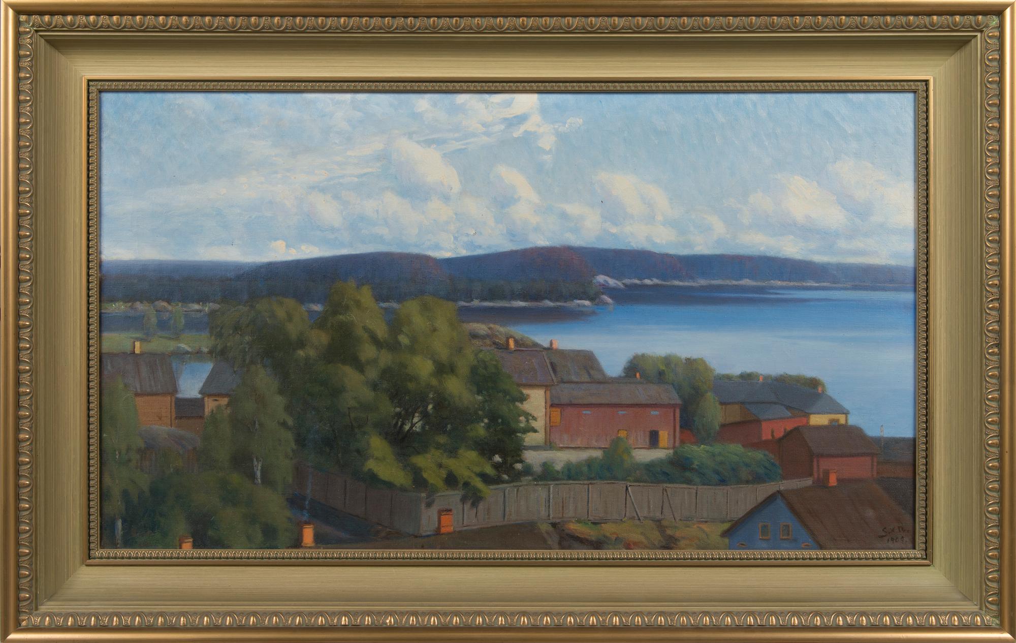 Oskar Saxelin, Kuortaneelta.