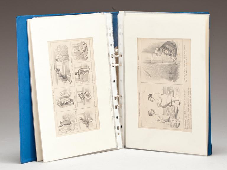 SAMLING GRAFIK, 12 st. 1800-tal mm. Div. konstnärer.