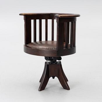 Office chair, early 20th century.