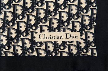 Christian Dior, two silk scarves.