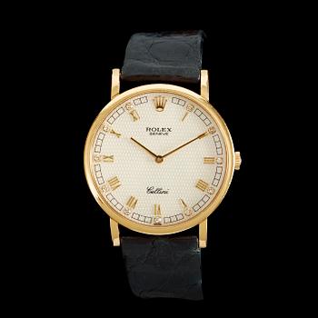 1144. Rolex - Cellini. Gold. Manual winding. Ø 32 mm. 1995.