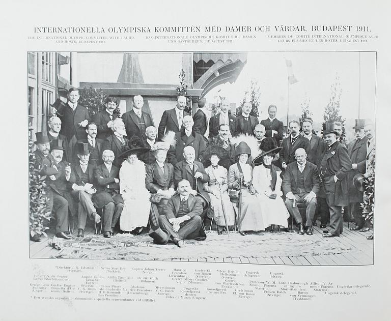 BOK, "Olympiaden i bild och ord", Stockholm, 1912.