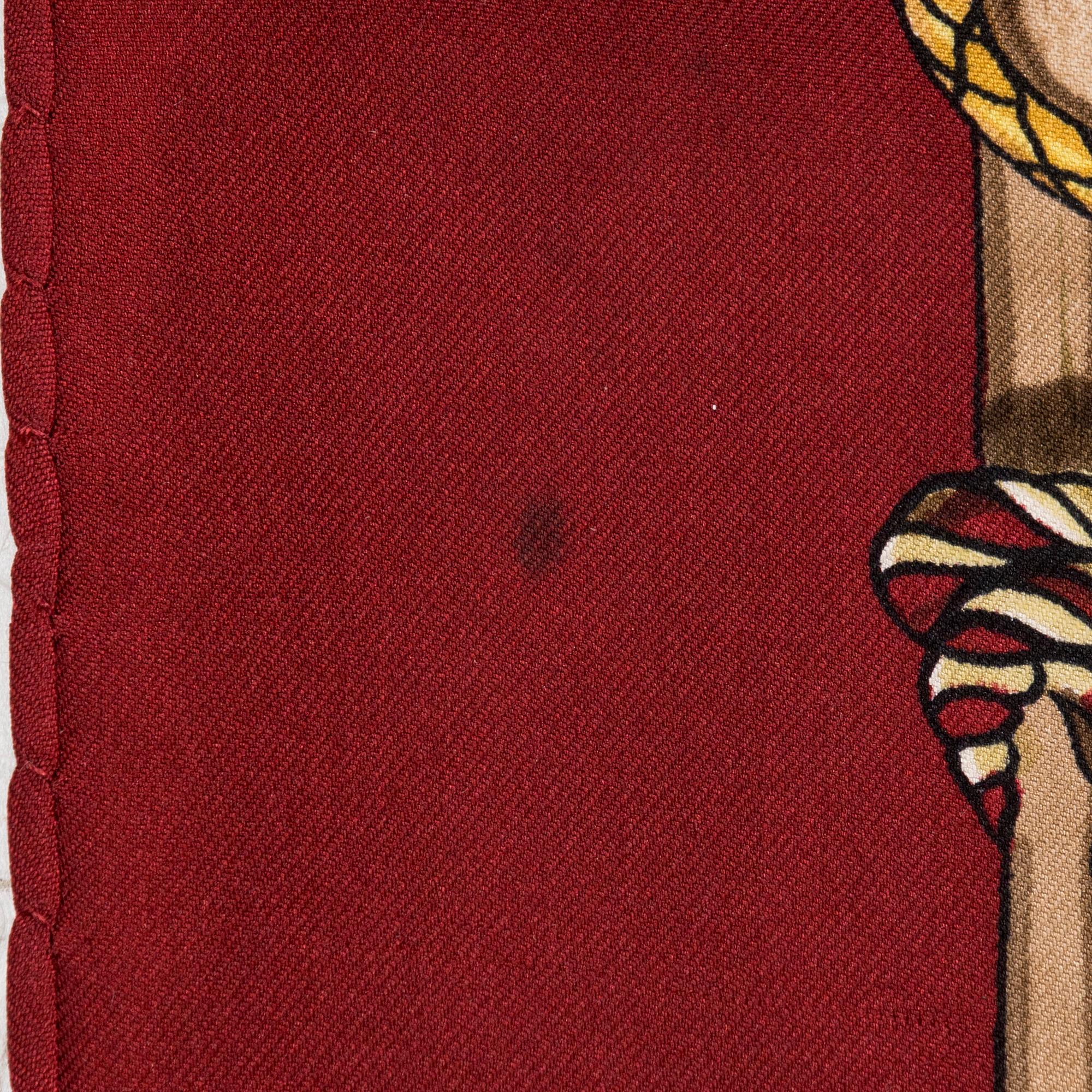 Hermès, a 'Passementerie' scarf.